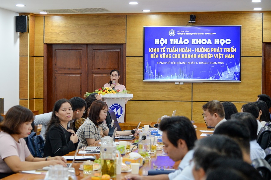 Hội thảo khoa học "Kinh tế tuần hoàn – Hướng phát triển bền vững cho doanh nghiệp Việt Nam”